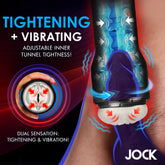 Jock Tightening & Vibrating Pussy Masturbator